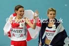Kate Avery (England) and Beth Potter after the womens 10000 metres at the Commonwealth Games, Glasgow. Photo: David T. Hewitson/Sports for All Pics